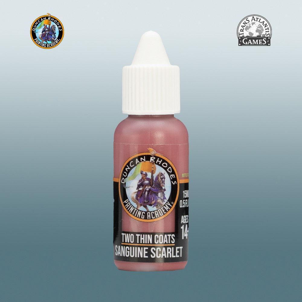 Two Thin Coats - Sanguine Scarlet 15ml - Gap Games
