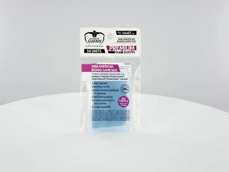 Ultimate Guard: Board Game Sleeves – Premium Soft – Mini American