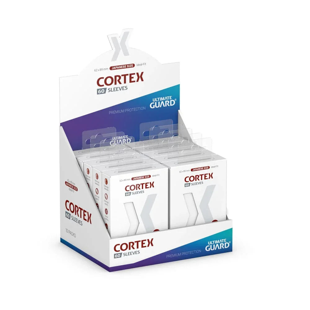 Ultimate Guard: Japanese Size Sleeves – Cortex – White