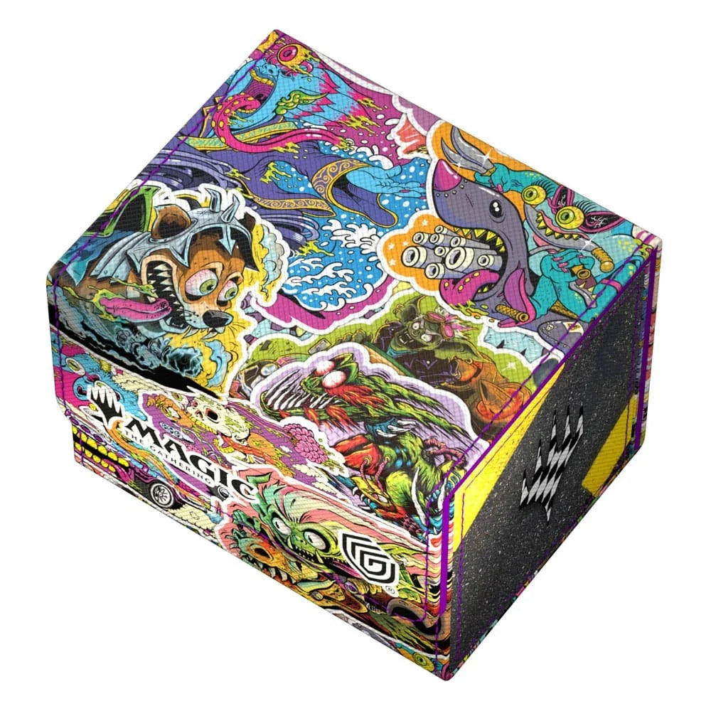 Ultimate Guard: Deck Box – XenoSkin Sidewinder 100+ – MTG: Aetherdrift – Revved-Up Racers