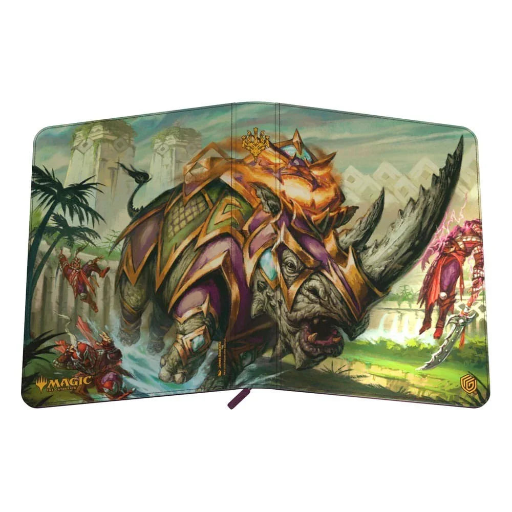 Ultimate Guard: Portfolio – XenoSkin Zipfolio 360 – MTG: Tarkir Dragonstorm – Skirmish Rhino