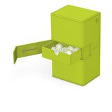 Ultimate Guard: Deck Box – XenoSkin Twin Flip'n'Tray Deck Case 200+ – 2025 Summer Edition: Lime