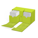 Ultimate Guard: Deck Box – XenoSkin Twin Flip'n'Tray Deck Case 200+ – 2025 Summer Edition: Lime