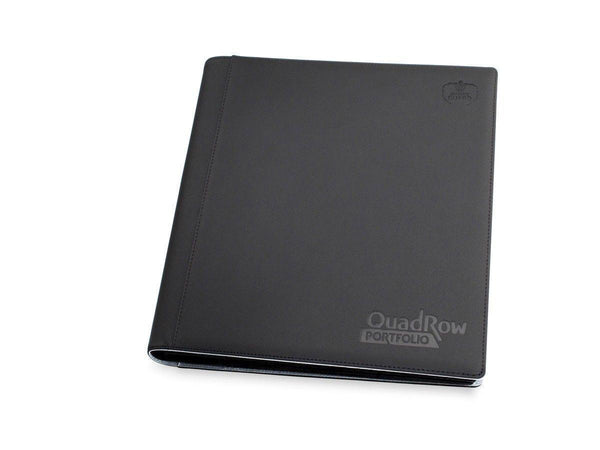 Ultimate Guard 12-Pocket QuadRow Portfolio XenoSkin Black Folder - Gap Games