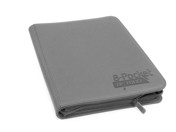 Ultimate Guard 16-Pocket ZipFolio XenoSkin Grey Folder - Gap Games