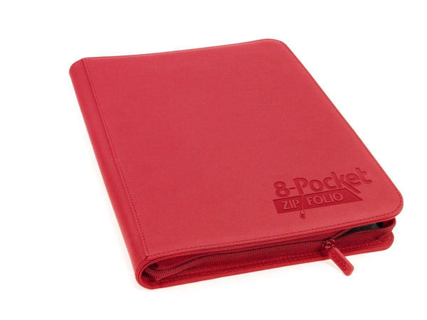Ultimate Guard 16-Pocket ZipFolio XenoSkin Red Folder - Gap Games