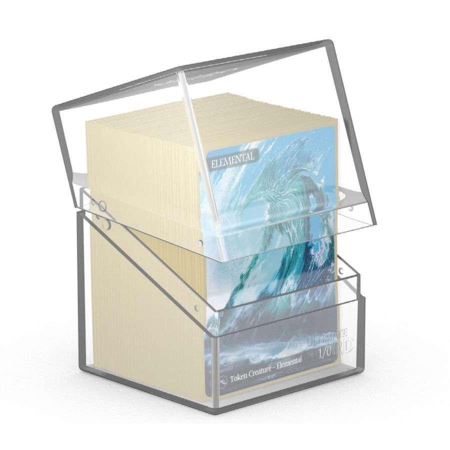 Ultimate Guard Boulder Deck Case 100+ Standard Size Clear Deck Box - Gap Games