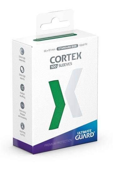 Ultimate Guard Cortex Sleeves Standard Size Green (100) - Gap Games