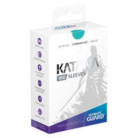 Ultimate Guard Katana Standard Size Sleeves Turquoise (100) - Gap Games