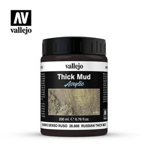 Vallejo 26808 Diorama Effects - Russian Thick Mud 200ml - Gap Games