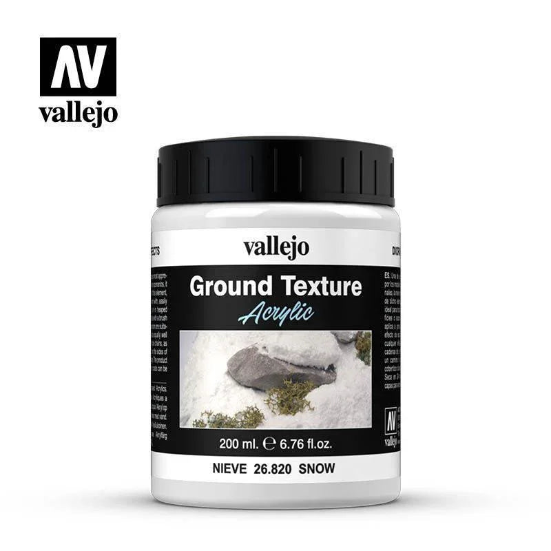 Vallejo 26820 Diorama Effects - Snow 200ml - Gap Games