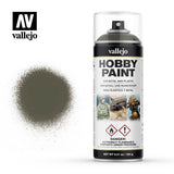 Vallejo 28003 Aerosol Russian Green 4BO 400ml Hobby Spray Paint - Pick-Up Instore Only - Gap Games