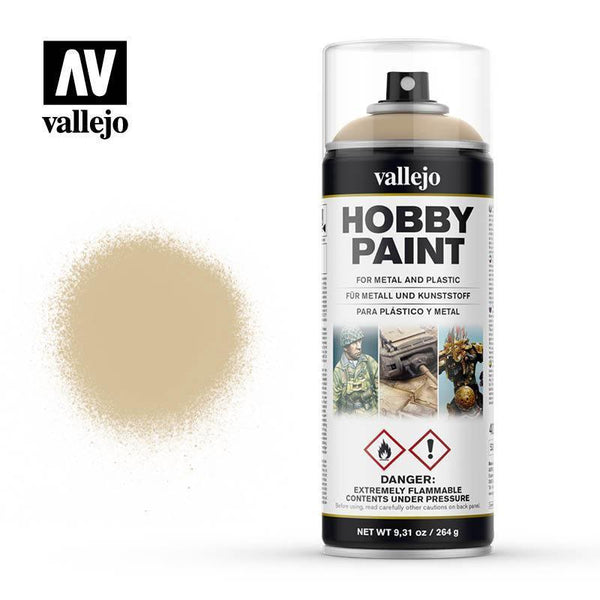 Vallejo 28013 Aerosol Bonewhite 400ml Hobby Spray Paint - Pick-Up Instore Only - Gap Games