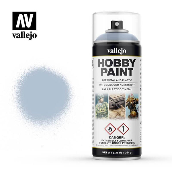 Vallejo 28020 Aerosol Wolf Grey 400ml Hobby Spray Paint - Pick-Up Instore Only - Gap Games