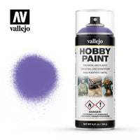 Vallejo 28025 Aerosol Alien Purple 400ml Hobby Spray Paint - Pick-Up Instore Only - Gap Games