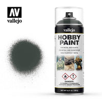 Vallejo 28026 Aerosol Dark Green 400ml Hobby Spray Paint - Pick-Up Instore Only - Gap Games