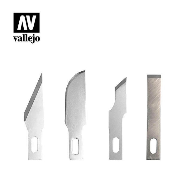 Vallejo 5 Assorted Blades for Knife no. 1 - Gap Games