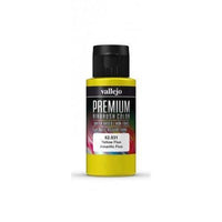 Vallejo 62031 Premium Colour - Fluorescent Yellow 60 ml - Gap Games