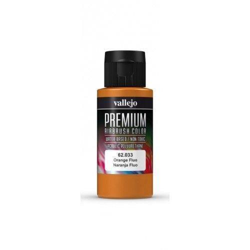 Vallejo 62033 Premium Colour - Fluorescent Orange 60 ml - Gap Games