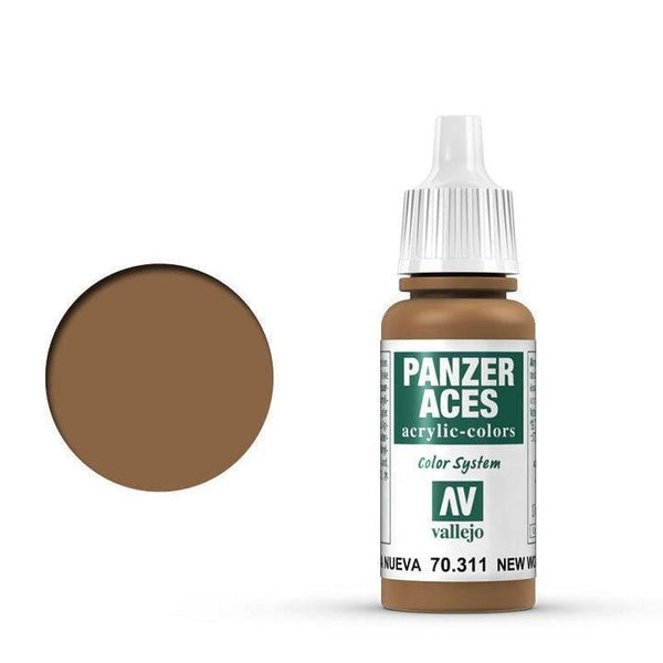Vallejo 70311 Panzer Aces New Wood 17 ml Acrylic Paint - Gap Games