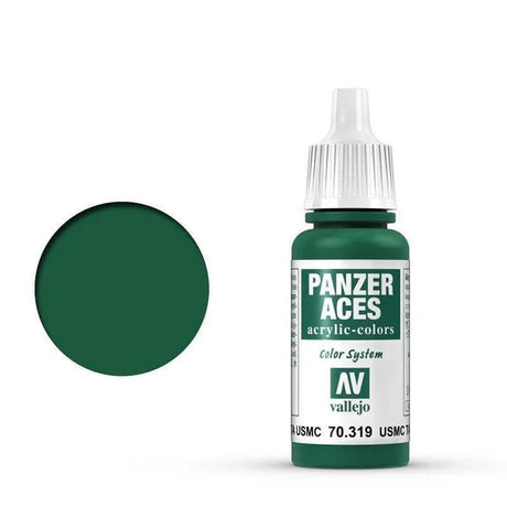 Vallejo 70319 Panzer Aces USMC Tanker 17 ml Acrylic Paint - Gap Games