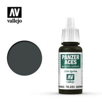 Vallejo 70333 Panzer Aces German Tanker (black) 17 ml Acrylic Paint - Gap Games