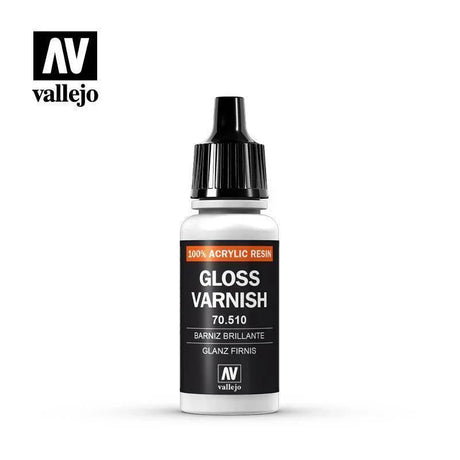 Vallejo 70510 Gloss Varnish 17 ml - Gap Games