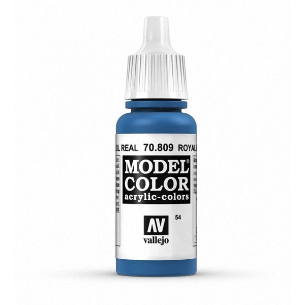 Vallejo 70809 Model Color Royal Blue 17 ml Acrylic Paint - Gap Games
