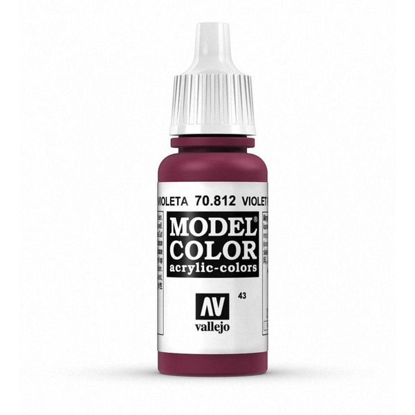 Vallejo 70812 Model Color Violet Red 17 ml Acrylic Paint - Gap Games
