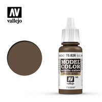 Vallejo 70826 Model Color German Cam MedBrown 17 ml Acrylic Paint - Gap Games