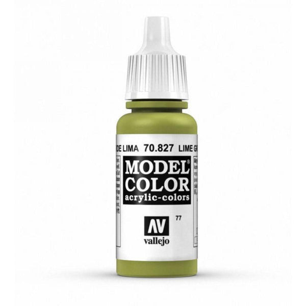Vallejo 70827 Model Color Lime Green 17 ml Acrylic Paint - Gap Games