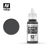 Vallejo 70862 Model Color Black Grey 17 ml Acrylic Paint - Gap Games