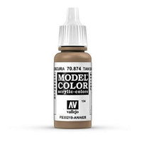 Vallejo 70874 Model Color Tan Earth 17 ml Acrylic Paint - Gap Games