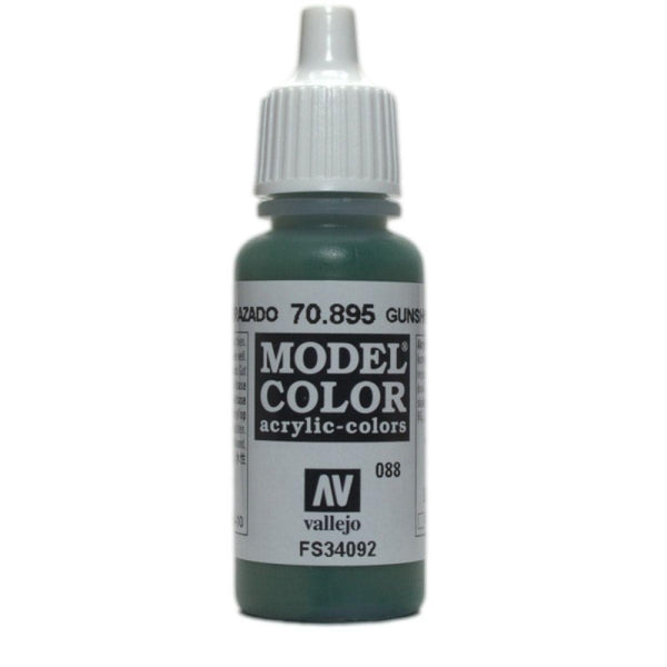 Vallejo 70895 Model Color Gunship Green 17 ml Acrylic Paint - Gap Games