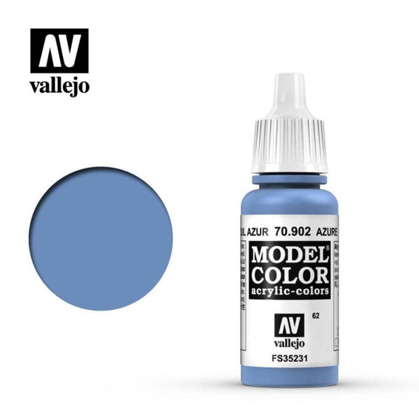 Vallejo 70902 Model Color Azure 17 ml Acrylic Paint - Gap Games