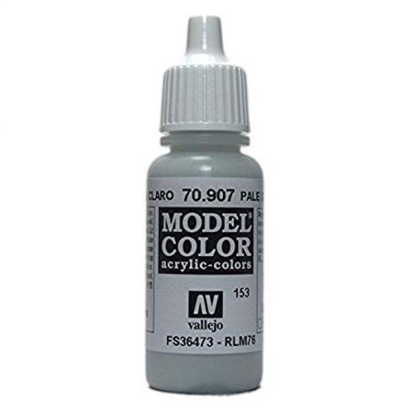 Vallejo 70907 Model Color Pale Greyblue 17 ml Acrylic Paint - Gap Games
