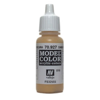 Vallejo 70927 Model Colour Dark Flesh 17 ml Acrylic Paint - Gap Games