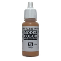 Vallejo 70929 Model Colour Light Brown 17 ml Acrylic Paint - Gap Games