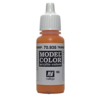 Vallejo 70935 Model Colour Transparent Orange 17 ml Acrylic Paint - Gap Games