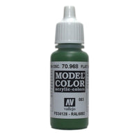 Vallejo 70968 Model Color Flat Green 17 ml Acrylic Paint - Gap Games