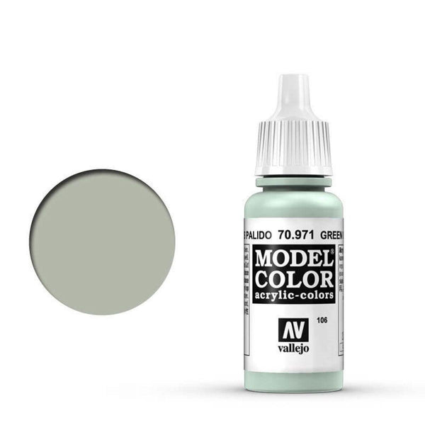 Vallejo 70971 Model Color Green Grey 17 ml Acrylic Paint - Gap Games