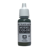 Vallejo 70975 Model Color Military Green 17 ml Acrylic Paint - Gap Games