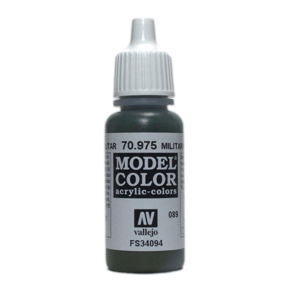 Vallejo 70975 Model Color Military Green 17 ml Acrylic Paint - Gap Games