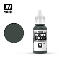 Vallejo 70980 Model Color Black Green 17 ml Acrylic Paint - Gap Games