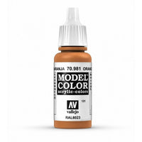Vallejo 70981 Model Color Orange Brown 17 ml Acrylic Paint - Gap Games