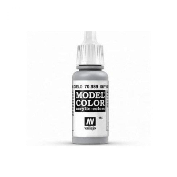 Vallejo 70989 Model Color Sky Grey 17 ml Acrylic Paint - Gap Games