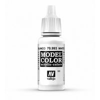 Vallejo 70993 Model Color White Grey 17 ml Acrylic Paint - Gap Games