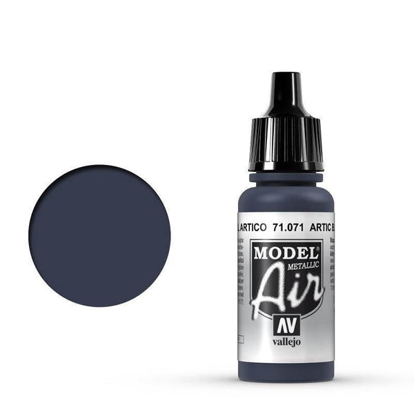 Vallejo 71071 Model Air Artic Blue 17 ml Acrylic Airbrush Paint - Gap Games