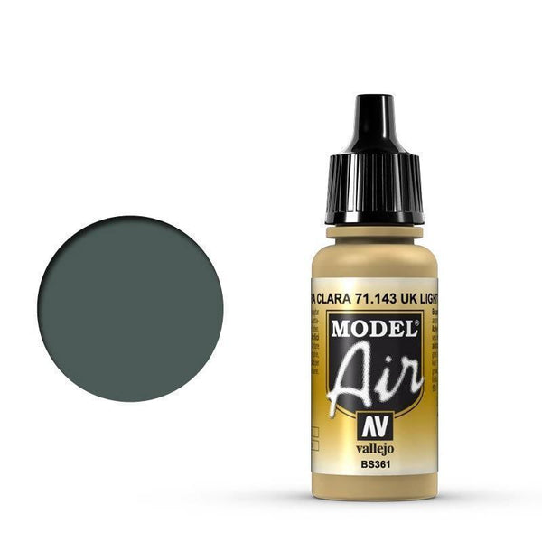 Vallejo 71143 Model Air UK Light Stone 17 ml Acrylic Airbrush Paint - Gap Games