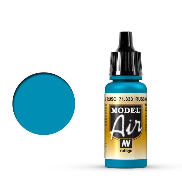 Vallejo 71333 Model Air Russian AF Blue 17ml Acrylic Airbrush Paint - Gap Games